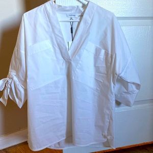 White Calvin Klein dress shirt